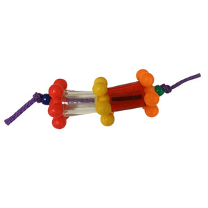 Bubbles and Tubes Foot Bird Toy