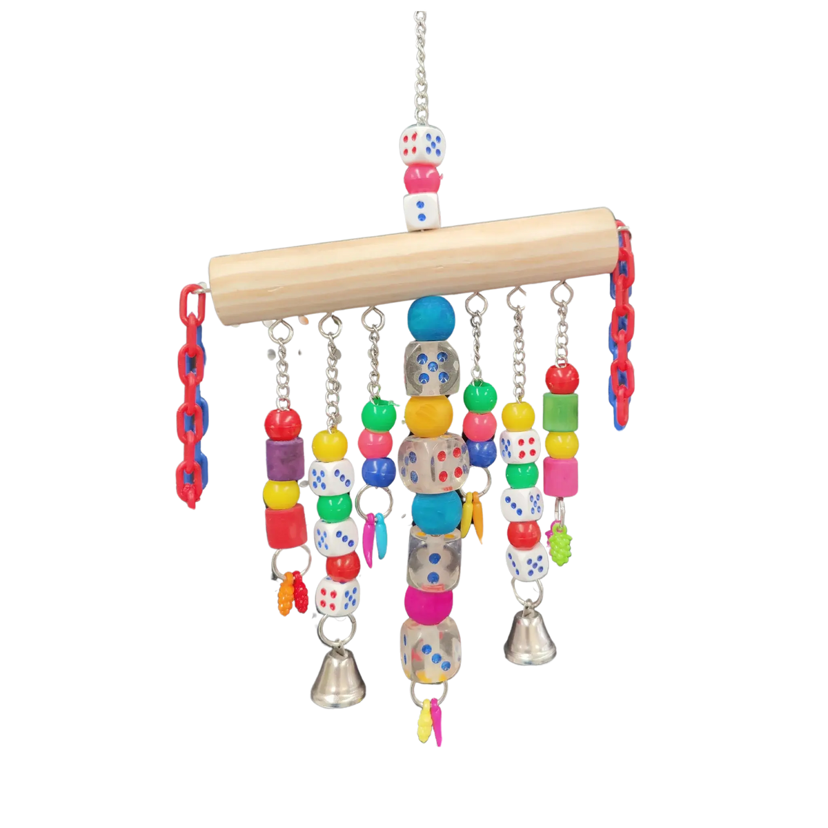 Dangly Dice Bird Toy