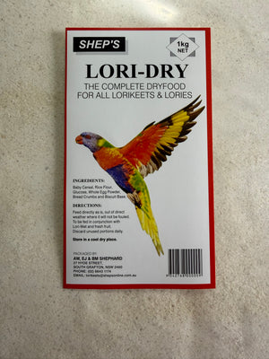 Sheps Lorikeet DryFood