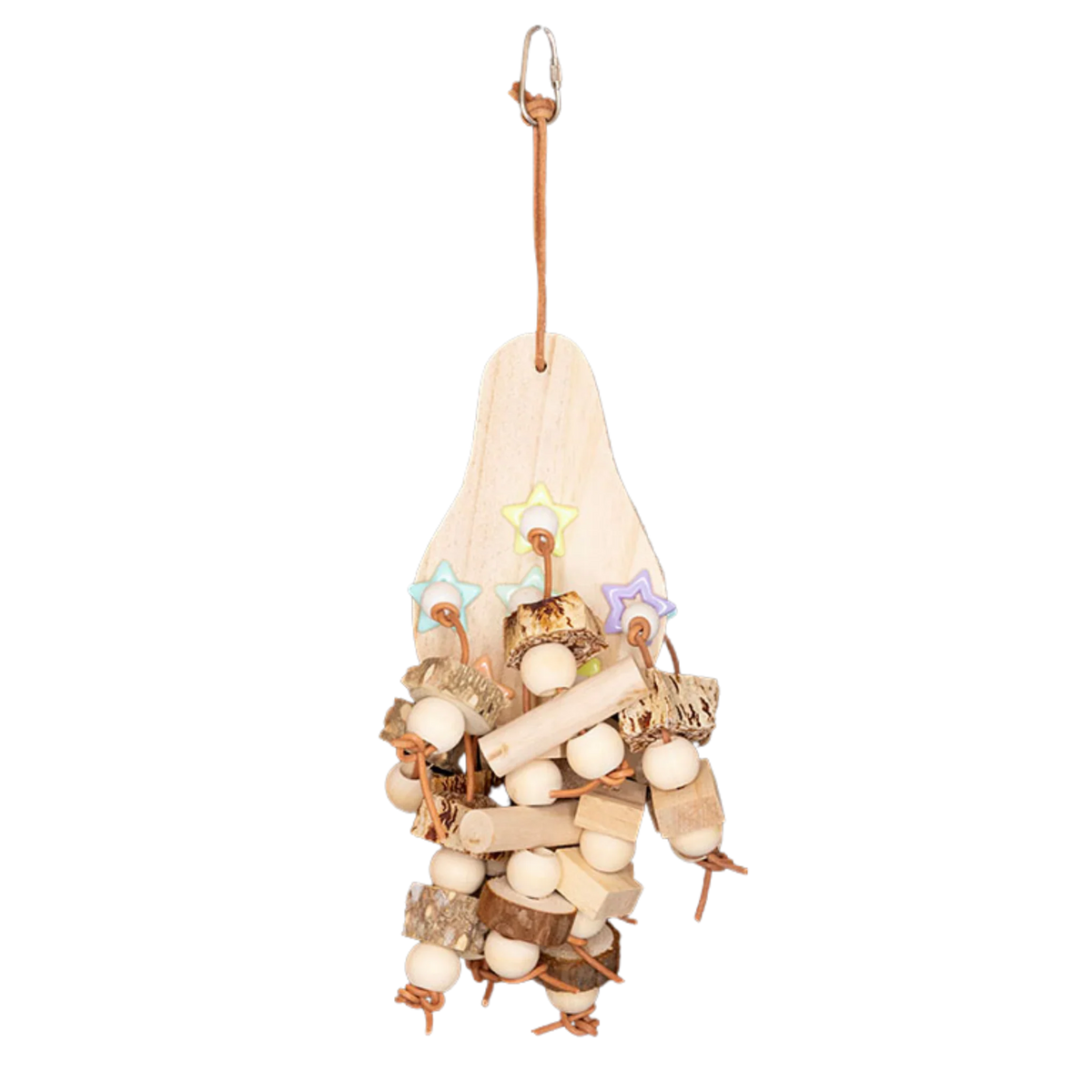 Natural Pear Chew Bird Toy
