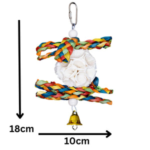 Natural Ball Bird Toy