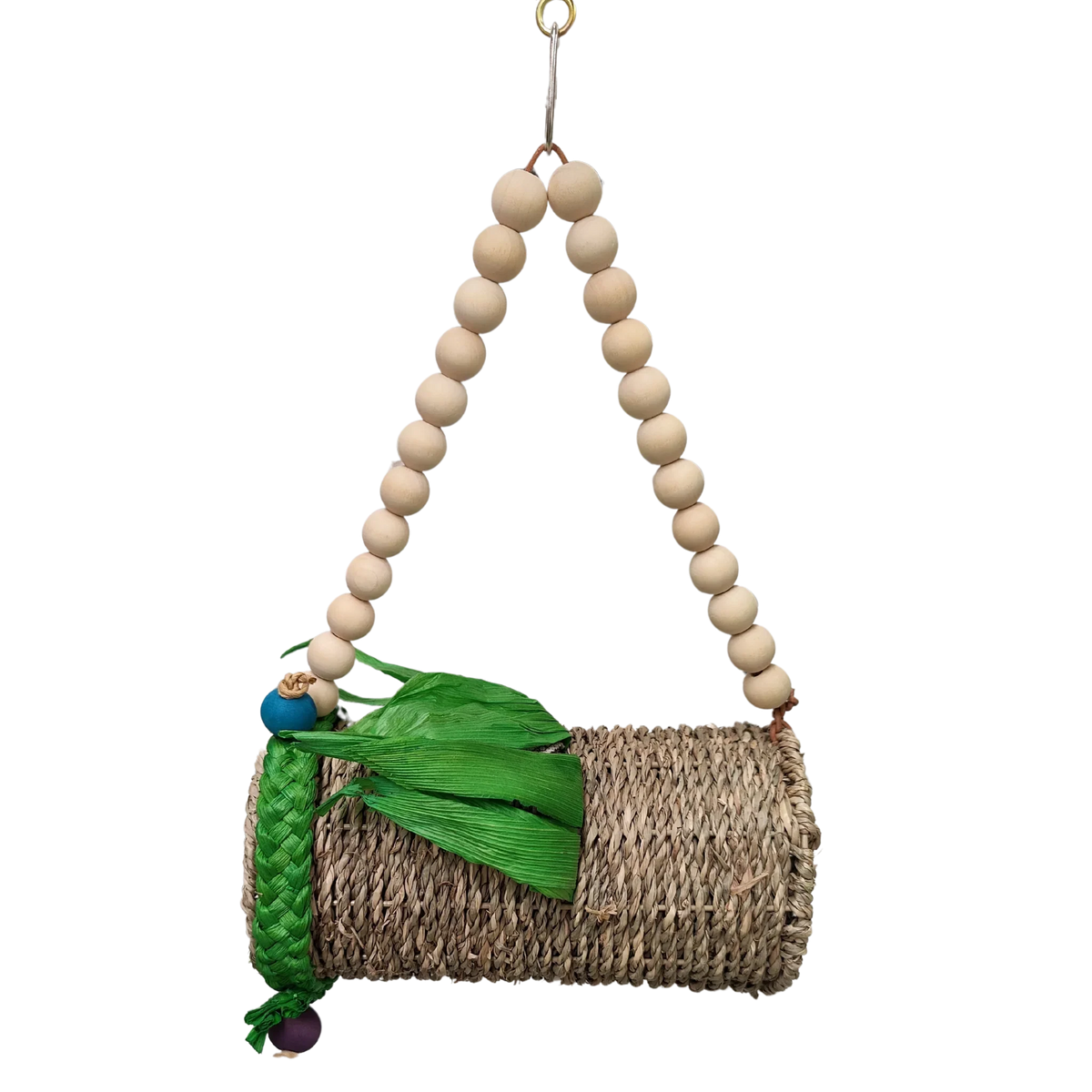Paper Filled Tunnel Bird Toy