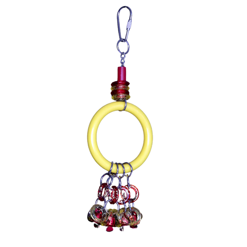 Rings and Bells Bird Toy Lou Lou Bells Bird Toys