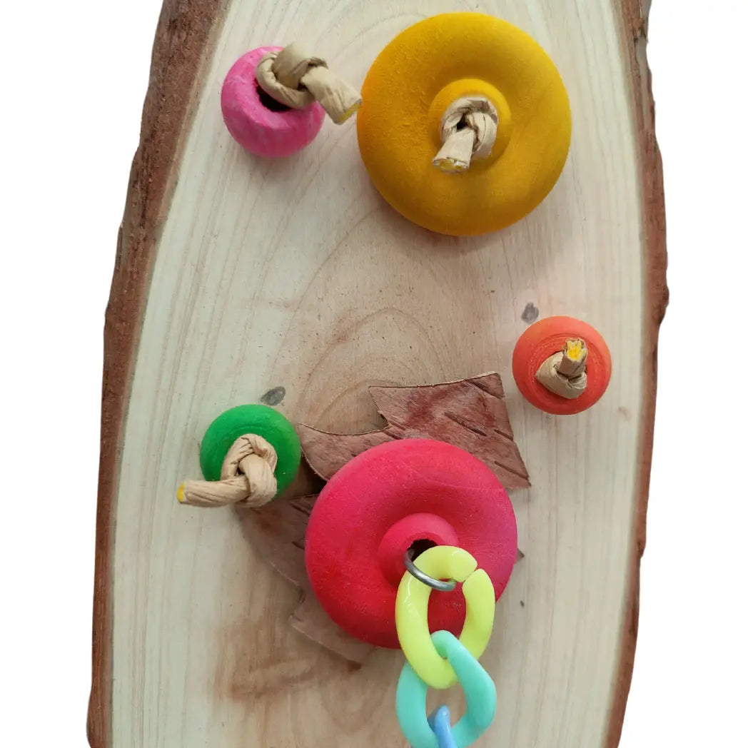 Wood Art Bird Toy